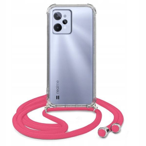 Etui Crossbody Róż Do REALME C31 Obudowa Sznurek