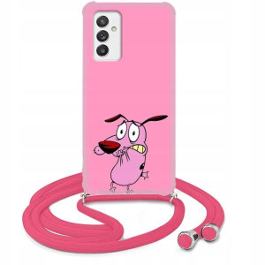Etui Crossbody Róż do SAMSUNG A82 5G Słodkie Wzory