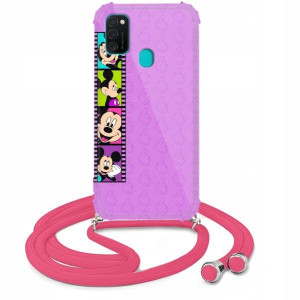 Etui Crossbody Róż do SAMSUNG M21 Słodkie Wzory