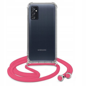 Etui Crossbody Róż Do SAMSUNG M52 5G Case Sznurek