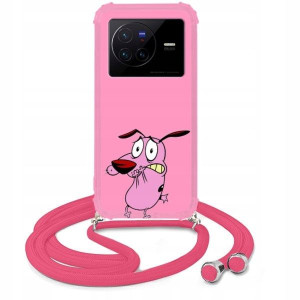 Etui Crossbody Róż do VIVO X80 Młodzieżowe Wzory