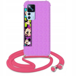 Etui Crossbody Róż do XIAOMI 12t Młodzieżowe Wzory