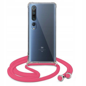 Etui Crossbody Róż Do XIAOMI Mi 10 PRO Sznurek