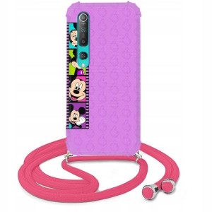 Etui Crossbody Róż do XIAOMI MI 10 Słodkie Wzory