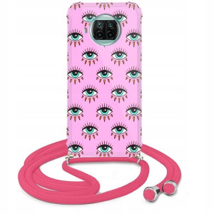 Etui Crossbody Róż do XIAOMI MI 10T LITE Top Wzory