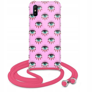 Etui Crossbody Róż do XIAOMI REDMI 9A Mix Wzorów