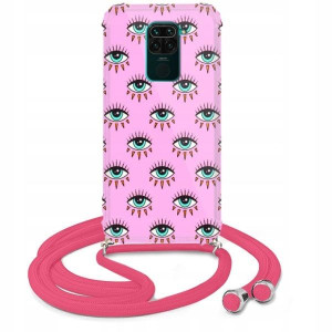 Etui Crossbody Róż do XIAOMI REDMI NOTE 9 Wzory