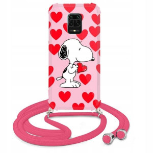 Etui Crossbody Róż do XIAOMI REDMI NOTE 9S Wzory