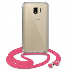 Etui Crossbody Różowy Do SAMSUNG J4 2018 Sznurek