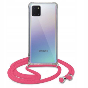 Etui Crossbody Różowy Do SAMSUNG NOTE 10 LITE