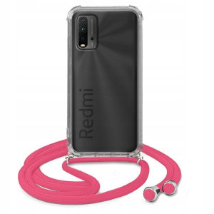 Etui Crossbody Różowy Do XIAOMI REDMI 9 POWER