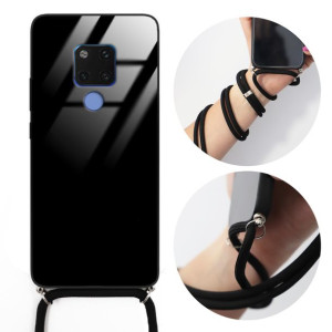 Etui CROSSGLAM do HUAWEI MATE 20 Czarny Sznurek