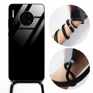 Etui CROSSGLAM do HUAWEI MATE 30 Czarny Sznurek