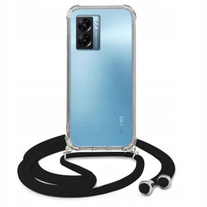 Etui Crossbody Do OPPO K10 5G Case Czarny Sznurek
