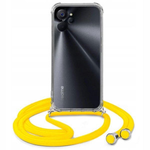 Etui Crossbody Do REALME 10 5G Case Żółty Sznurek