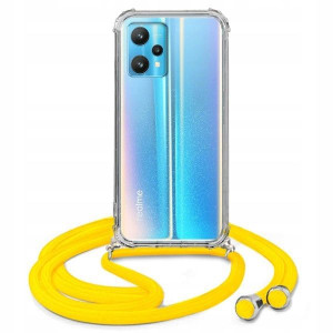 Etui Crossbody Do REALME 9 PRO Żółty Sznurek Case