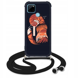 Etui Crossbody do REALME C21Y Sznurek Modne Wzory