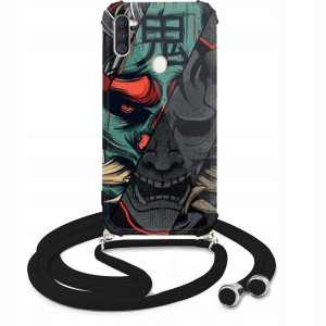 Etui Crossbody do SAMSUNG A11 Sznurek Japan Wzory