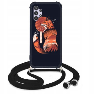 Etui Crossbody do SAMSUNG A32 Sznurek Modne Wzory