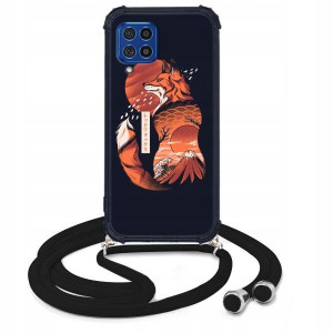 Etui Crossbody do SAMSUNG F62 Sznurek Modne Wzory