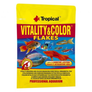Tropical VITALITY & COLOR 12g - wysokobiałkowy, wybarwiający pokarm