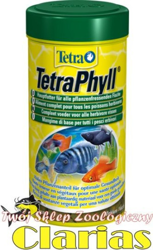 Tetra TetraPhyll 100ml - dla wszystkich gatunków roślinożernych