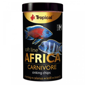 Tropical Soft Line Africa Carnivore M 250ml/130g - miękki pokarm dla ryb
