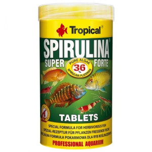 Tropical SUPER SPIRULINA FORTE TABLETS 250ml/150g - ca.340szt
