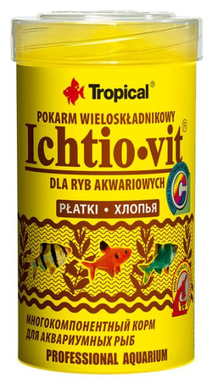 Tropical Ichtio-Vit puszka 1L/200g - pokarm płatkowany