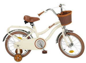 Rower dziecięcy 16" Vintage Beż TOIMSA
