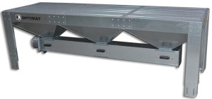 Stół szlifierski odciągowy 3280x1000mm regu, panel