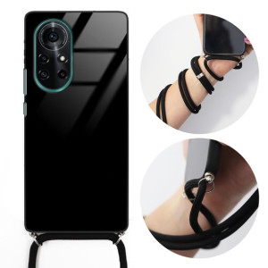 Etui CROSSGLAM do HUAWEI NOVA 8 PRO Czarny Sznurek