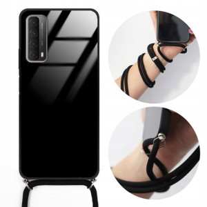 Etui CROSSGLAM do HUAWEI Y7A Case Czarny Sznurek