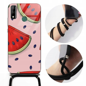 Etui Crossglam do HUAWEI Y8S Wakacje Kwiaty Wzory