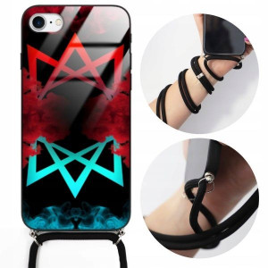 Etui Crossglam do iPHONE SE3 Sznurek Anime Wzory