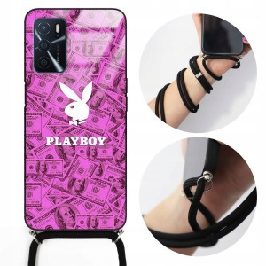 Etui Crossglam do OPPO A16s Sznurek Słodkie Wzory