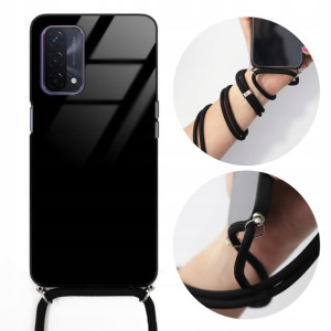 Etui CROSSGLAM do OPPO A93 5G Case Czarny Sznurek