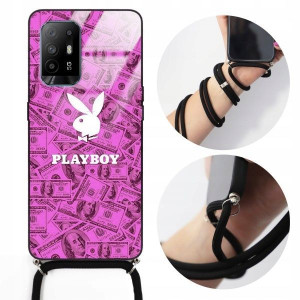 Etui Crossglam do OPPO A94 Sznurek Słodkie Wzory