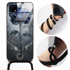 Etui Crossglam do REALME C25 Sznurek Słodkie Wzory