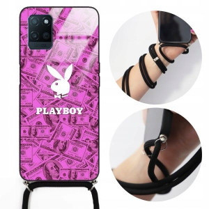 Etui Crossglam do REALME V11 Sznurek Słodkie Wzory