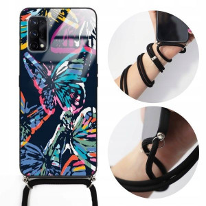 Etui Crossglam do REALME X7 Wakacje Kwiaty Wzory