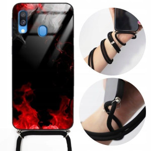 Etui Crossglam do SAMSUNG A40 Sznurek Anime Wzory