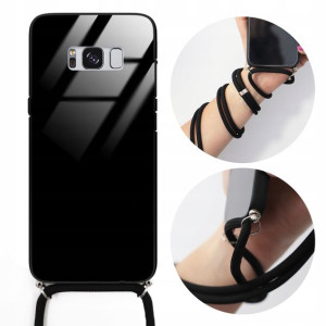 Etui CROSSGLAM do SAMSUNG S8 Case Czarny Sznurek