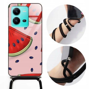 Etui Crossglam do VIVO V25 5G Wakacje Kwiaty Wzory