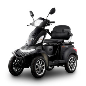 Czterokołowy skuter elektryczny BILI BIKE SHINO QUADRO GEL czarny