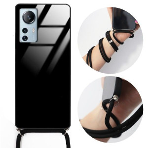 Etui Crossglam Do Xiaomi 12 LITE Czarny Sznurek
