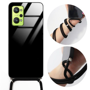 Etui Crossglam REALME GT NEO 2 Czarny Sznurek Case