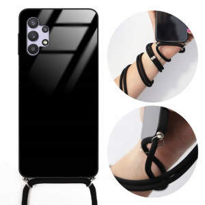 Etui Crossglam SAMSUNG A32 Czarny Sznurek Obudowa