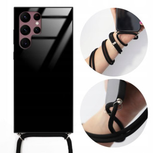 Etui Crossglam SAMSUNG S22 ULTRA Czarny Sznurek