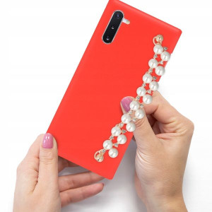 Etui Czerwony Mat Blink do SAMSUNG NOTE 10 Perły